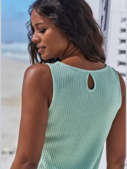 Vivance Débardeurs|T-Shirts<Debardeur petite découpe au dos