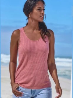 Vivance T-Shirts|Débardeurs<Debardeur petite découpe au dos