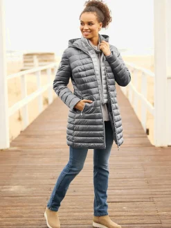 Best Connection Vestes<Doudoune à capuche