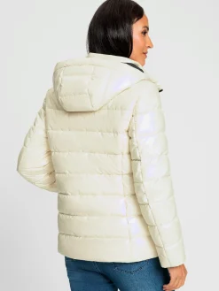 Rick Cardona Vestes<Doudoune aspect brillant mat