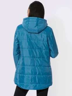 Creation L Vestes<Doudoune capuche amovible