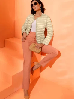 Creation L Vestes<Doudoune coutures princesse structurantes