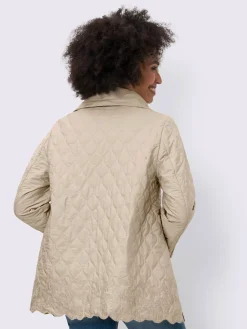 Linea Tesini Vestes<Doudoune jolie broderie à fleurs