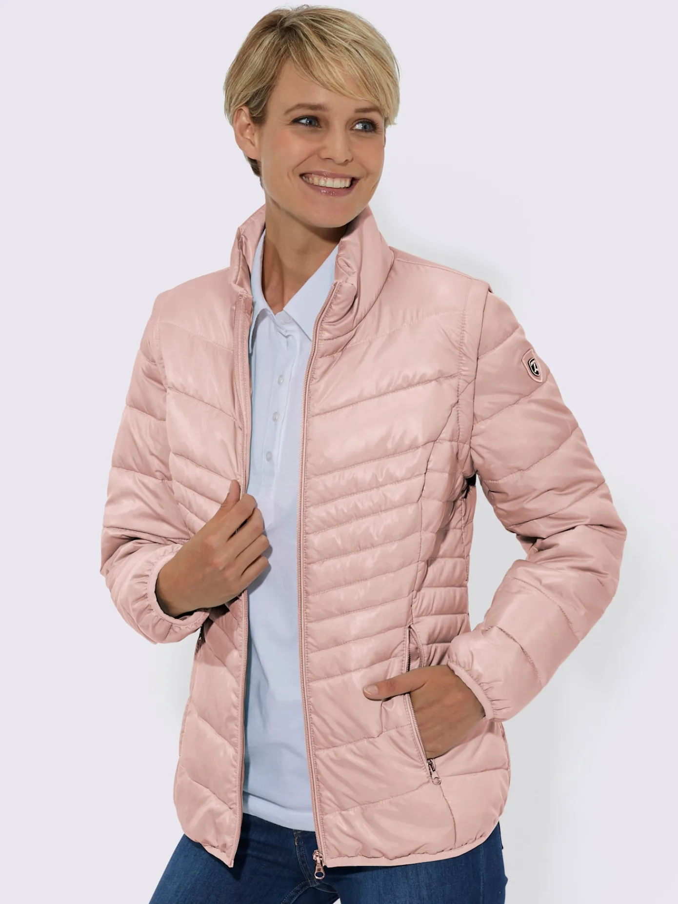 Collection L Vestes<Doudoune manches amovibles