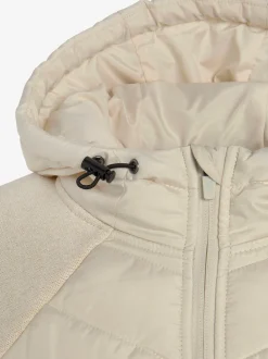 Vivance Vestes<Doudoune manteau matelassé avec tricot polaire doux aux manches