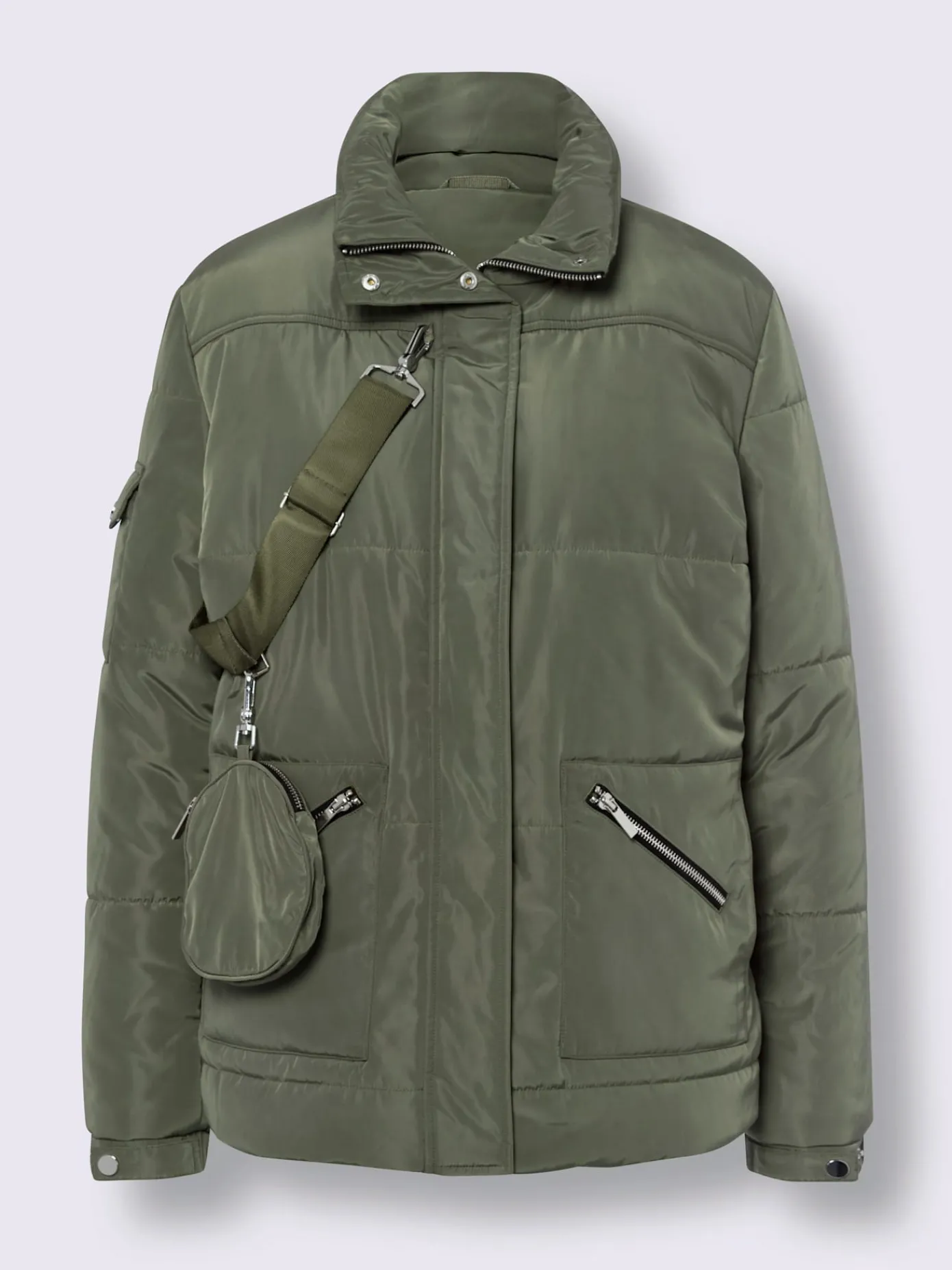 Mandarin Vestes<Doudoune nombreux détails mode