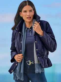 Ashley Brooke Vestes<Doudoune piquage tendance