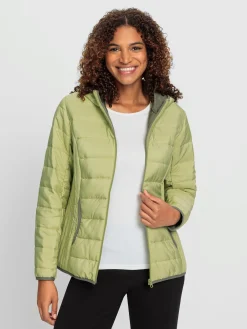 Collection L Vestes<Doudoune qualité microfibre douce