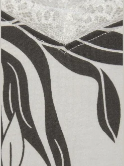 LASCANA Nuisettes<Déshabillé court à motif floral