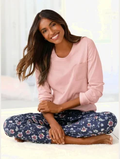Vivance Dreams Pyjamas<Ensemble de pyjama : pantalon et t-shirt manches longues