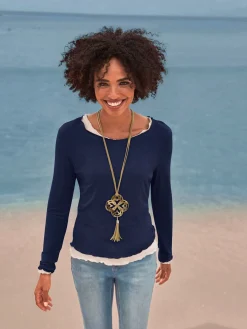 Linea Tesini T-Shirts<Ensemble t-shirts qualité viscose douce