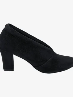 Escarpins<Escarpins cuir velours de chèvre