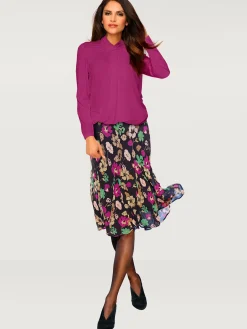 Escarpins<Escarpins cuir velours de chèvre