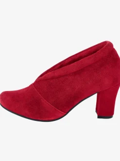 Escarpins<Escarpins cuir velours de chèvre