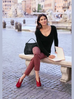 Escarpins<Escarpins cuir velours de chèvre