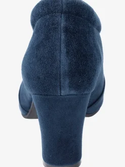 Escarpins<Escarpins cuir velours de chèvre