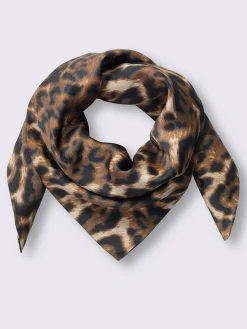 Echarpes & Foulard<Foulard joli motif léopard