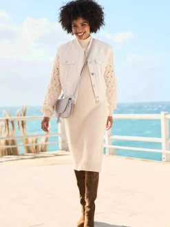 Linea Tesini Vestes<Gilet aspect bouclé élégant