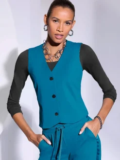 Creation L Vestes<Gilet de costume matériel de pointe innovant