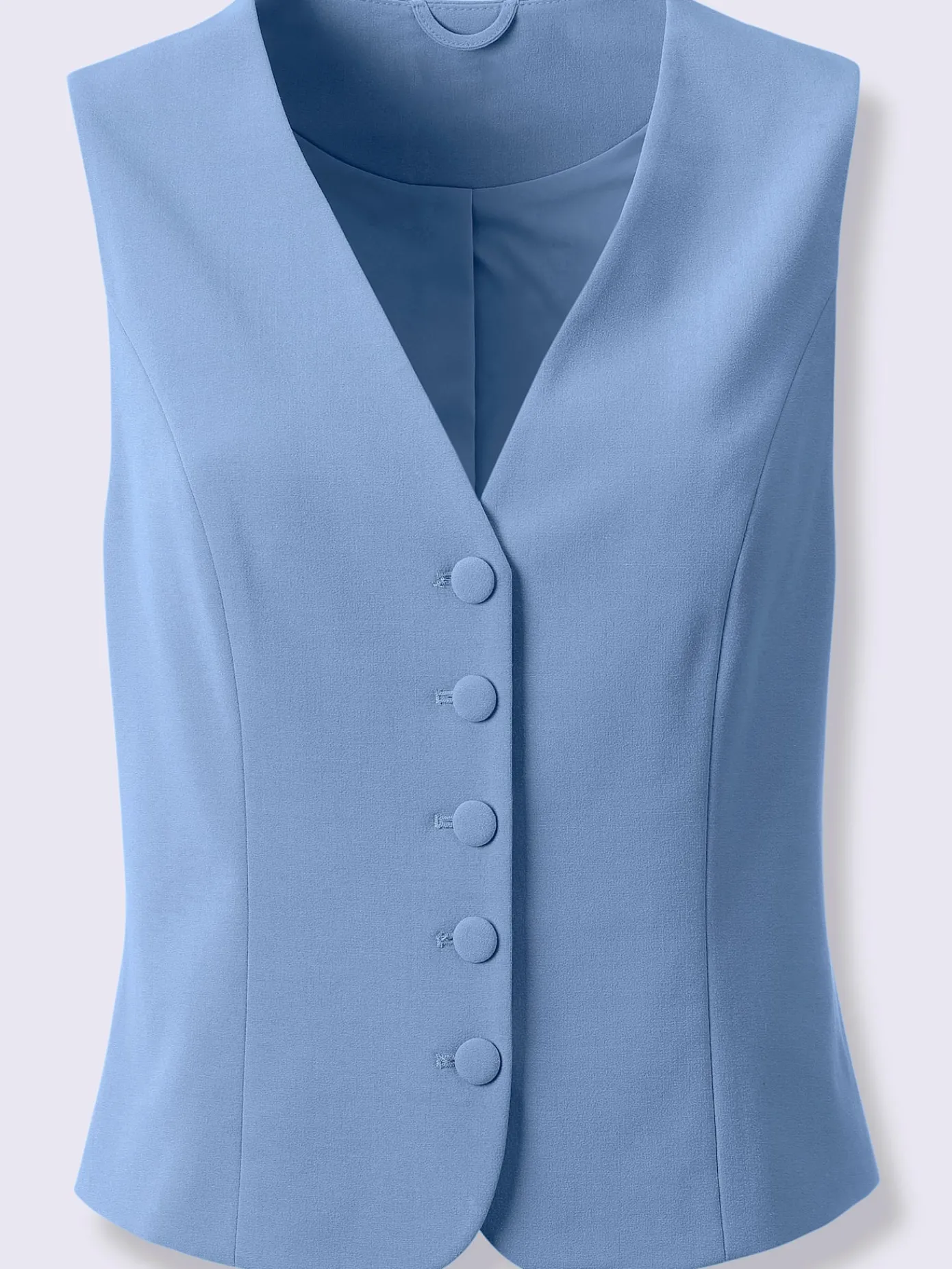 Creation L Vestes<Gilet de costume polyester recyclé