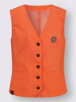 Collection L Vestes<Gilet en jean qualité coton