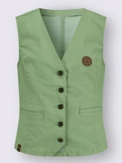 Collection L Vestes<Gilet en jean qualité coton