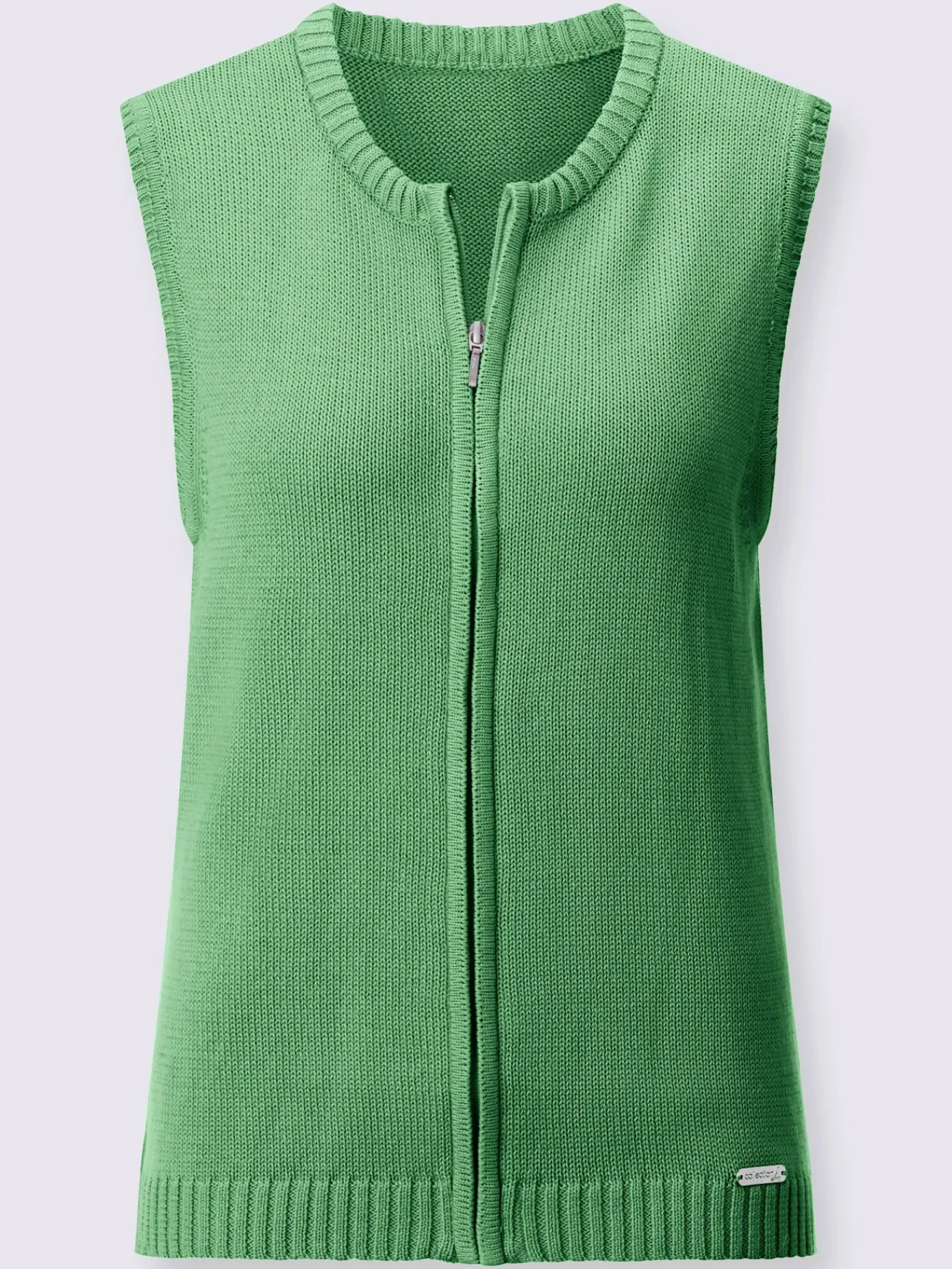 Collection L Gilets Et Cardigans<Gilet en tricot 50% coton