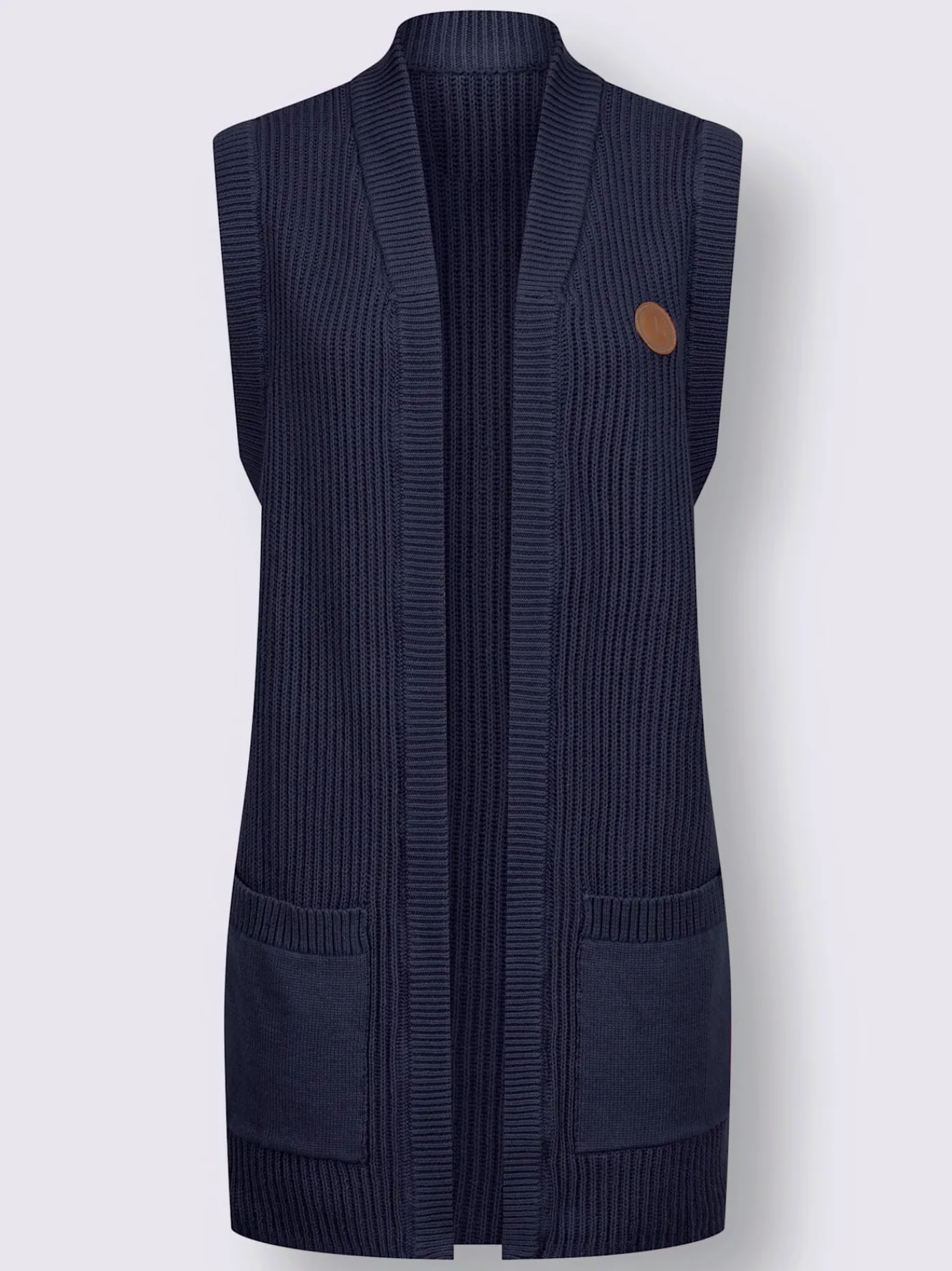 Collection L Gilets Et Cardigans<Gilet en tricot pur coton