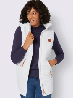 Collection L Vestes<Gilet long coupe longue tendance