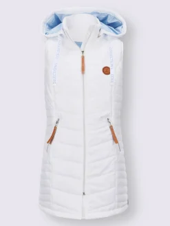 Collection L Vestes<Gilet long coupe longue tendance