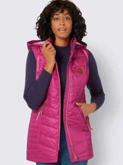 Collection L Vestes<Gilet long coupe longue tendance