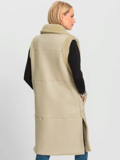 Rick Cardona Vestes<Gilet long modèle réversible