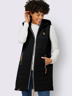 Collection L Vestes<Gilet long qualité matelassée