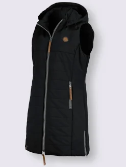 Collection L Vestes<Gilet long qualité matelassée