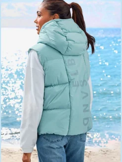 Elbsand Vestes<Gilet matelassé avec glissière latérale