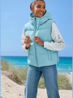 Elbsand Vestes<Gilet matelassé avec glissière latérale