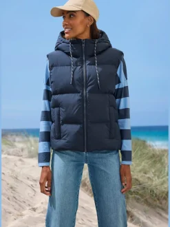 Elbsand Vestes<Gilet matelassé avec glissière latérale