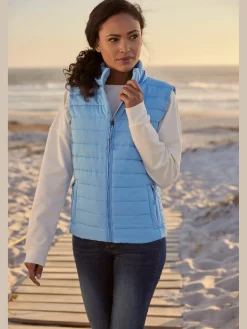 Elbsand Vestes<Gilet matelassé avec poches latérales à glissière