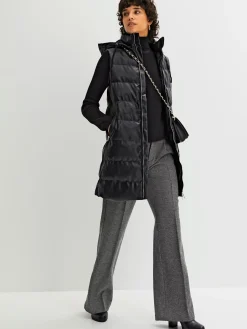 Vestes<Gilet matelassé capuche amovible