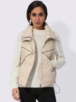 Creation L Vestes<Gilet matelassé doublure et garnissage chaud