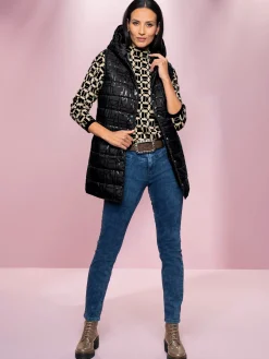 Rick Cardona Vestes<Gilet matelassé effet de brillance