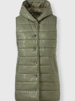 Rick Cardona Vestes<Gilet matelassé effet de brillance