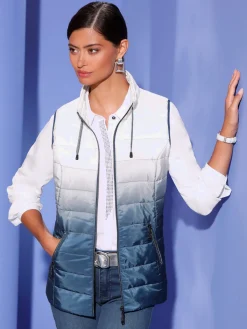 Creation L Vestes<Gilet matelassé en polyester recyclé