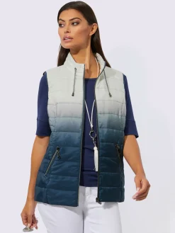 Creation L Vestes<Gilet matelassé en polyester recyclé