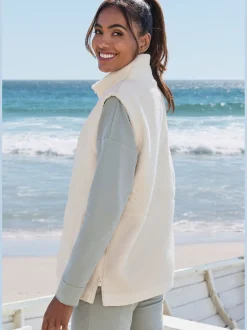 Elbsand Tenues De Détente<Gilet polaire à col haut