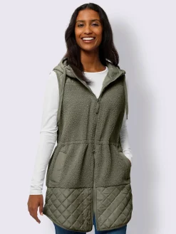 Best Connection Tenues De Détente<Gilet polaire en polaire douce et moelleuse