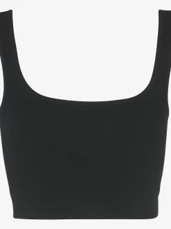 LASCANA Débardeurs<Haut court débardeur court sans coutures avec larges bretelles et encolure ronde