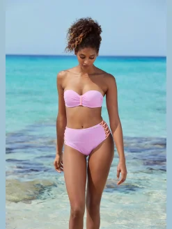 Venice Beach Maillots De Bain<Haut de bikini bandeau à armatures design contrasté