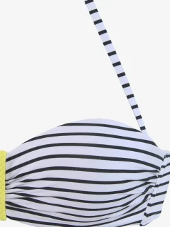 Venice Beach Maillots De Bain<Haut de bikini bandeau à armatures détails contrastés tressés