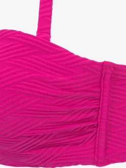 Sunseeker Maillots De Bain<Haut de bikini bandeau à armatures matière structurée aux couleurs tendances